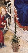 BROEDERLAM, Melchior The Annunciation (detail)  ff Sweden oil painting reproduction